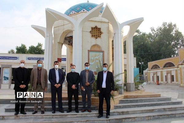 میثاق مسئولان نظام تعلیم و تربیت با شهدای گرانقدر در بوشهر