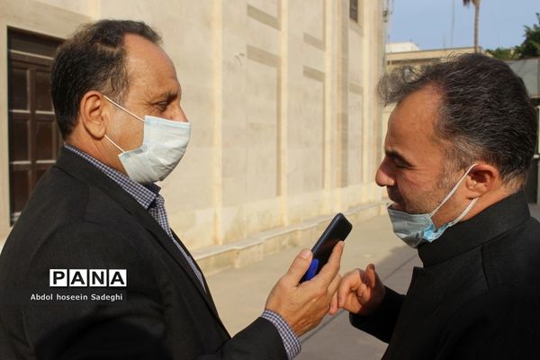 نشست مدیرکل قرآن، عترت و نماز وزارت آموزش و پرورش با نماینده ولی فقیه در استان و امام جمعه بوشهر