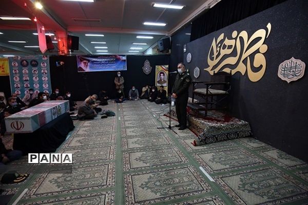 وداع مردم همدان با شهید «آقایی»