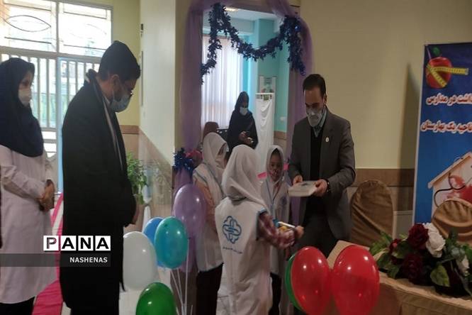 افتتاح 6 اتاق بهداشت درشهرستان بهارستان