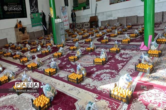 طرح کمکهای مومنانه شب یلدایی روستای دهنو، خلیلآباد