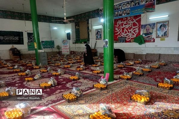 طرح کمک‌های مومنانه شب یلدایی روستای دهنو، خلیل‌آباد