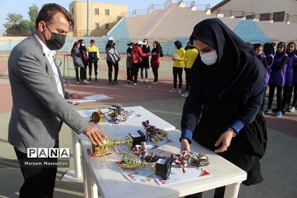 سومین دوره المپیاد استعدادهای برتر ورزشی رشته دو ومیدانی دختران  در بوشهر