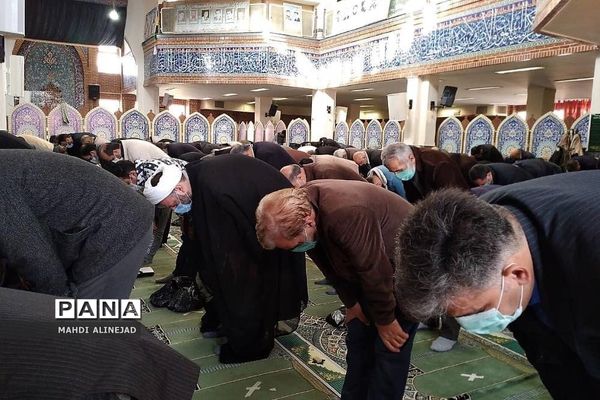 آیین نماز جمعه شهرستان پردیس در مسجد الغدیر