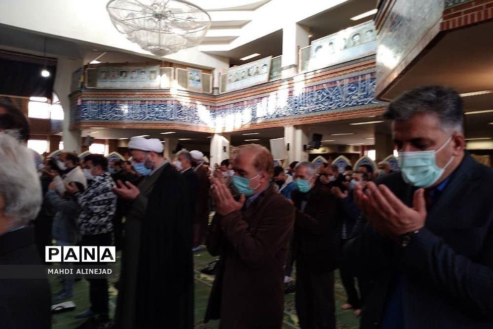 آیین نماز جمعه شهرستان پردیس در مسجد الغدیر