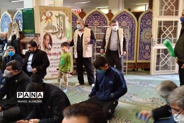 آیین نماز جمعه شهرستان پردیس در مسجد الغدیر