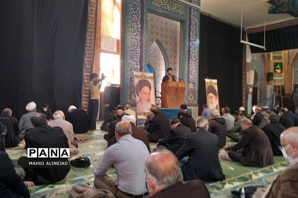 آیین نماز جمعه شهرستان پردیس در مسجد الغدیر