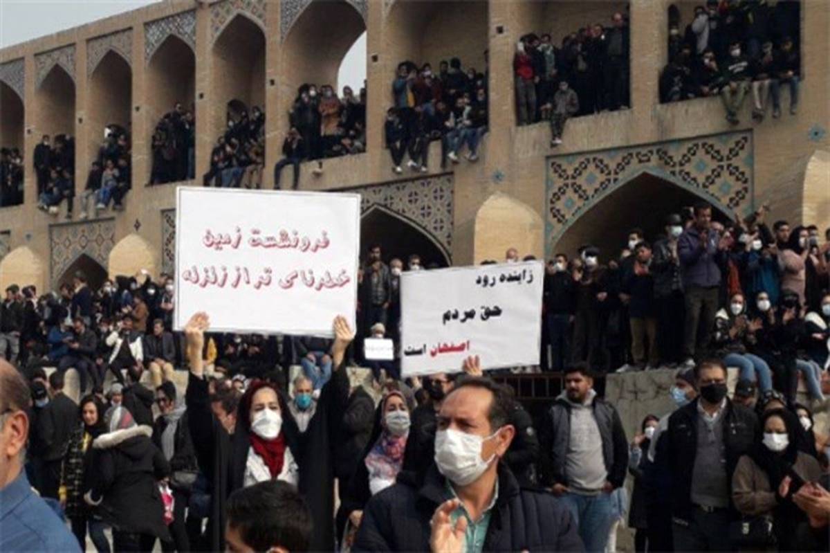 نظارت دادستان نظامی اصفهان بر رفتار مأموران با بازداشتی‌های اعتراضات خشکسالی