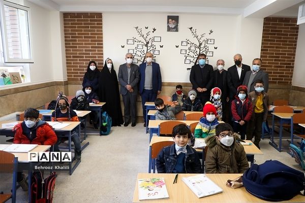 مراسم روز ملی ایمنی در برابر زلزله  و افتتاح مدرسه خیرساز زرین تاج ناصری