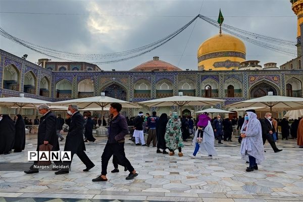 حال هوای زائران حرم مطهر امام رضا(ع)