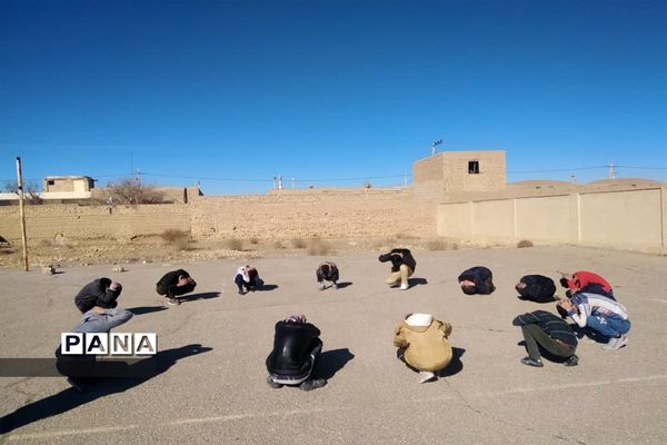 برگزاری مانور زلزله و ایمنی با شعار ایرانی آماده در شهرضا