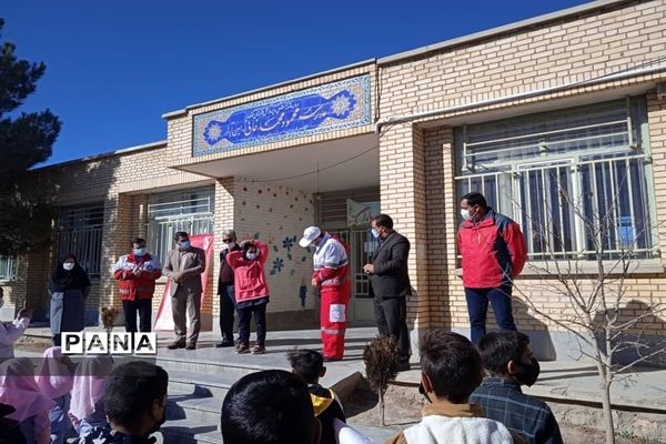 برگزاری مانور زلزله و ایمنی با شعار ایرانی آماده در شهرضا