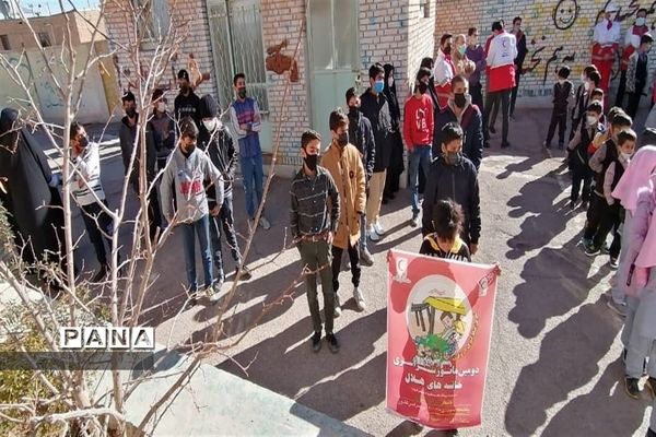 برگزاری مانور زلزله و ایمنی با شعار ایرانی آماده در شهرضا