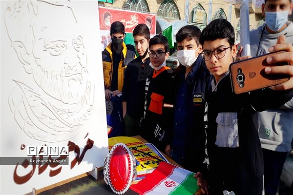 حضور کاروان هنری روایت حبیب در شهرستان قرچک