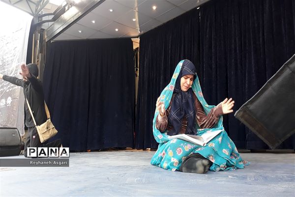 حضور کاروان هنری روایت حبیب در شهرستان قرچک