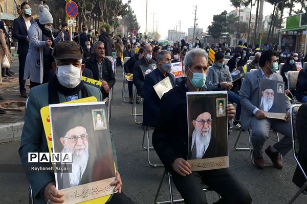 حضور کاروان هنری روایت حبیب در شهرستان قرچک