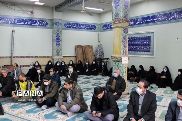 گرامیداشت یوم‌الله 9 دی و روز بصیرت در اداره آموزش و پرورش اسلامشهر