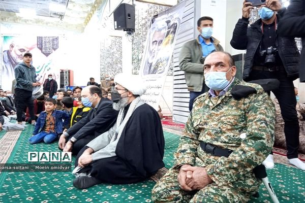 برگزاری دومین سالگرد شهادت سردار دلها و  در کاشمر
