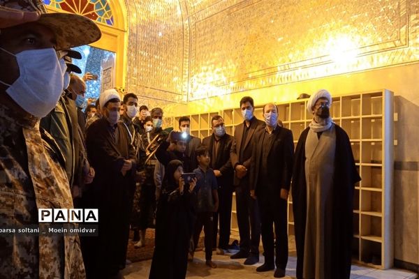 برگزاری دومین سالگرد شهادت سردار دلها و  در کاشمر