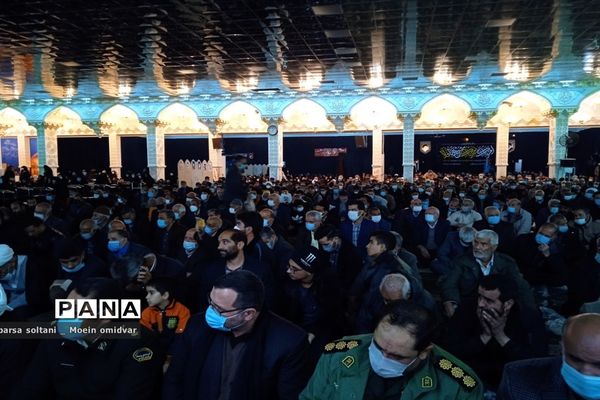 برگزاری دومین سالگرد شهادت سردار دلها و  در کاشمر