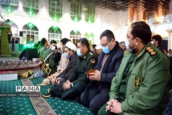 برگزاری دومین سالگرد شهادت سردار دلها و  در کاشمر