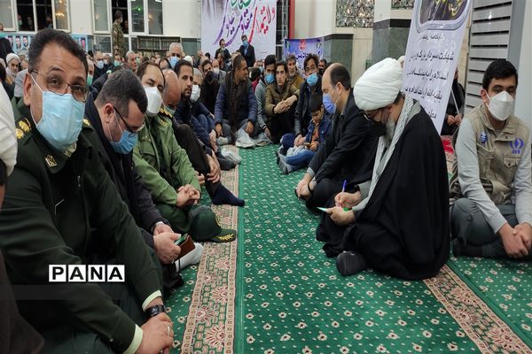 برگزاری دومین سالگرد شهادت سردار دلها و  در کاشمر