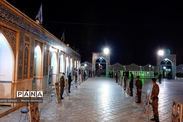 برگزاری دومین سالگرد شهادت سردار دلها و  در کاشمر