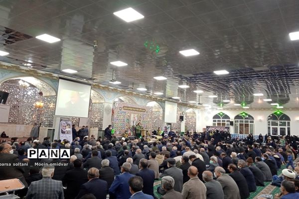 برگزاری دومین سالگرد شهادت سردار دلها و  در کاشمر