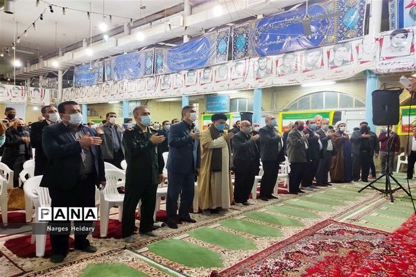 آیین گرامیداشت دومین سالگرد شهادت سپهبد شهید حاج قاسم سلیمانی در امیدیه