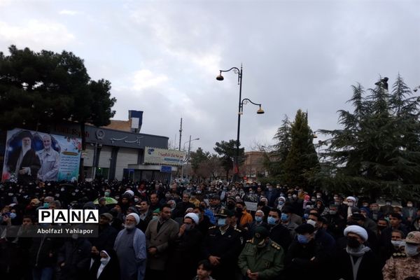 بزرگداشت دومین سالگرد شهادت حاج قاسم سلیمانی در میدان مرکزی کاشمر