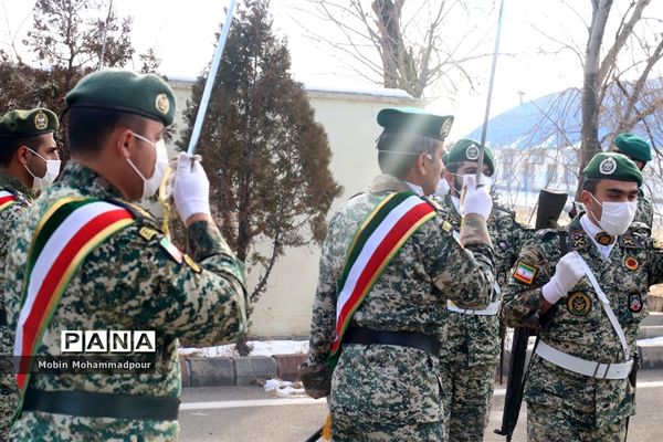 مراسم استقبال از پیکرهای مطهر۳ شهید گمنام در تبریز