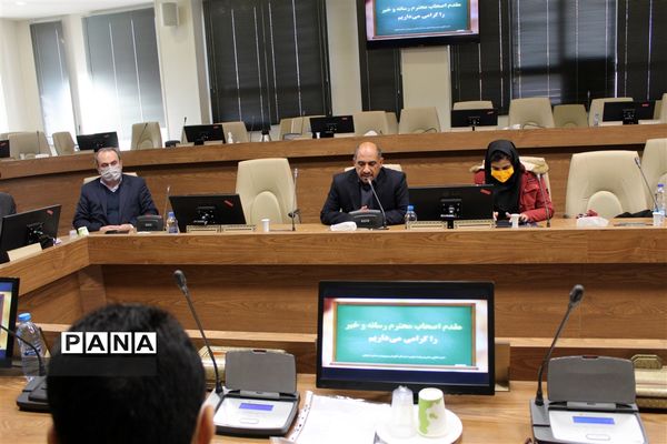 نشست خبری  قاسم احمدی لاشکی معاون حقوقی و امور مجلس وزارت آموزش و پرورش