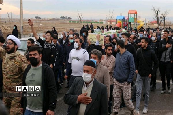 سی و دومین یادواره ۸۸ شهید سرافراز شهرشریف آباد استان قزوین