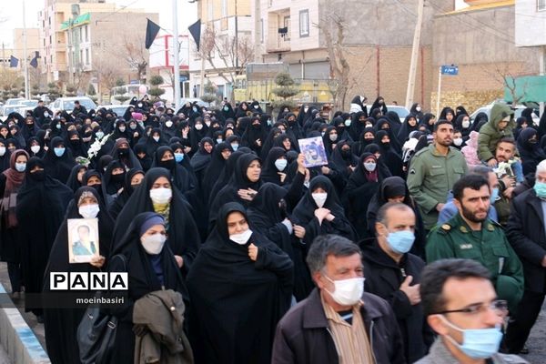سی و دومین یادواره ۸۸ شهید سرافراز شهرشریف آباد استان قزوین