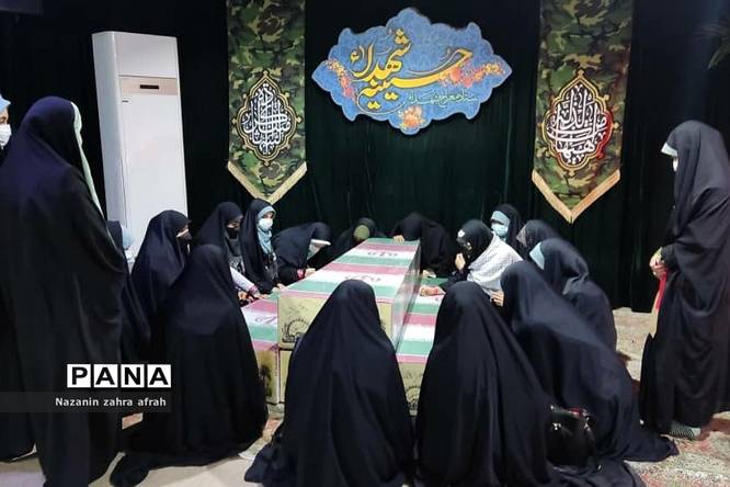 برگزاری راهیان نور مجازی رودهن در معراج الشهدا تهران