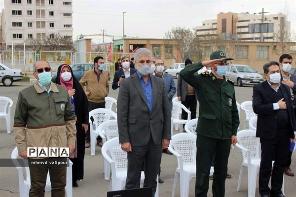 مراسم روز درختکاری درکانون فرهنگی هنری رشد قزوین