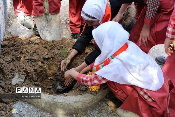 آیین جشن تولد زمین، مدرسه فرهنگیان شهر یاسوج