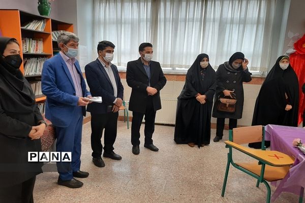 افتتاح اتاق فکر در دبستان دخترانه حضرت ولیعصر ﴿عج ﴾ هفت ‌جوی شهرستان قدس