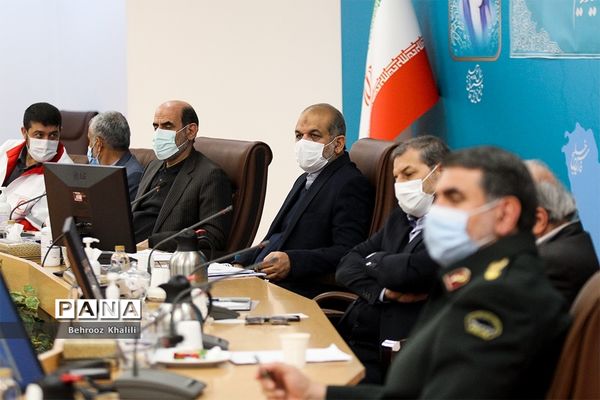 جلسه قرارگاه عملیاتی ستاد ملی مبارزه با کرونا