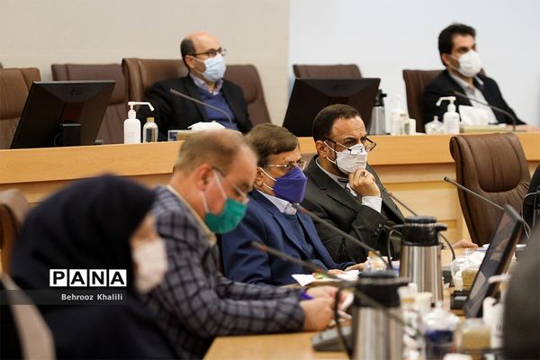 جلسه قرارگاه عملیاتی ستاد ملی مبارزه با کرونا