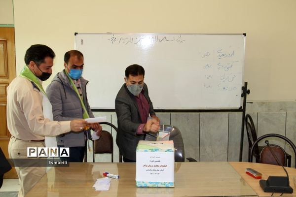 نهمین دوره انتخابات اعضا و هفتمین دوره انتخابات مربیان سازمان دانش‌آموزی در شهرکرد