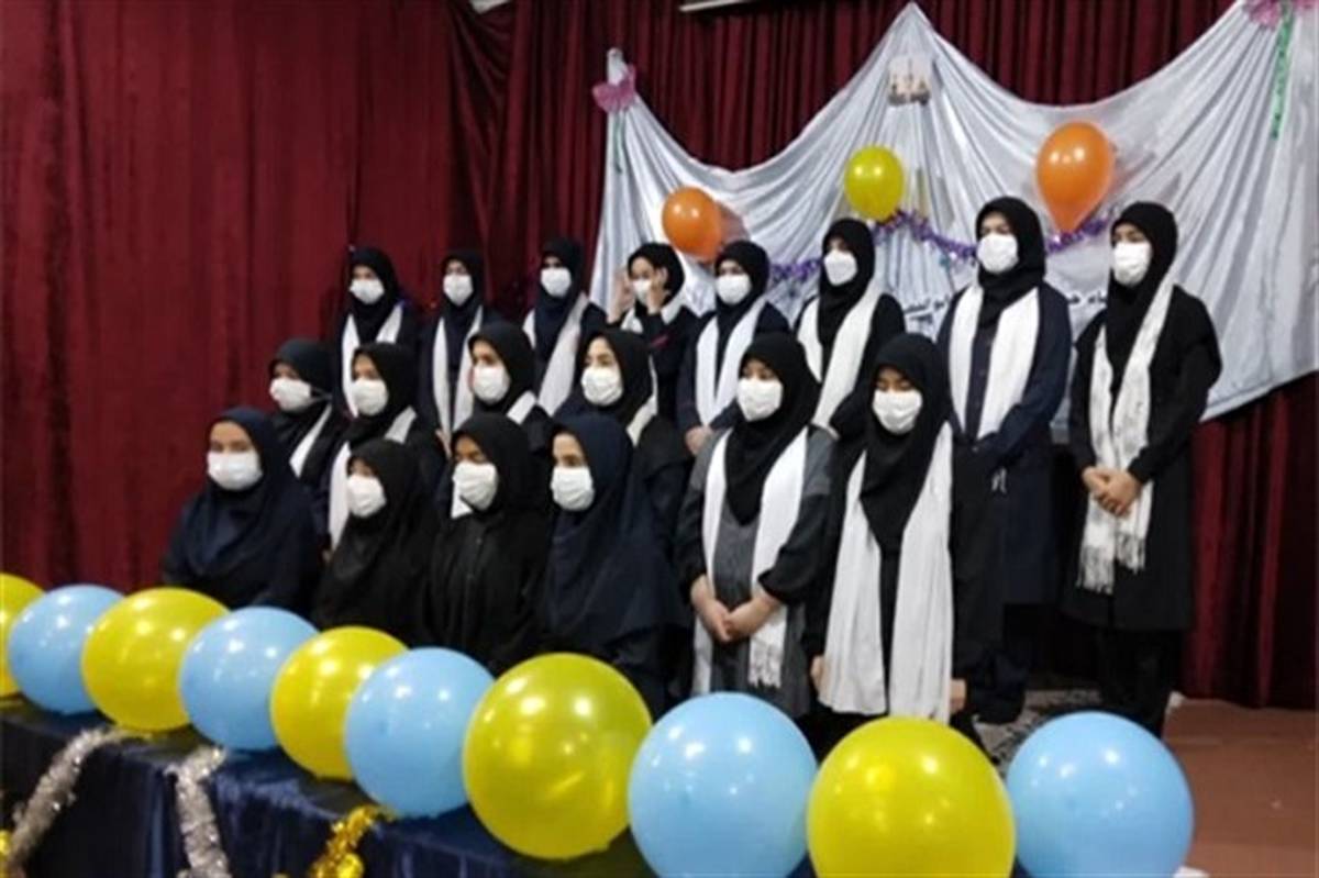 برگزاری مراسم جشن ولادت امام سجاد(ع) در دبیرستان قائمیه قم