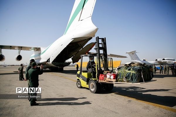 رزمایش مشترک امداد هوایی شهر تهران