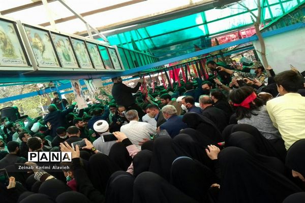 تشییع پیکر شهید مدافع حرم «احسان کربلایی پور» در قم