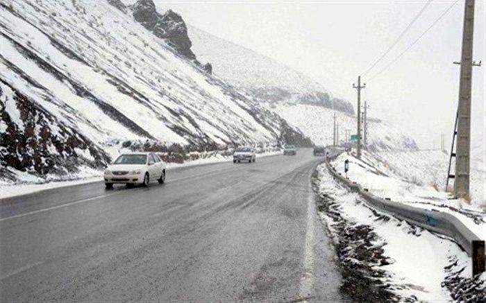 کوهستان‌های گیلان سفیدپوش برف شد