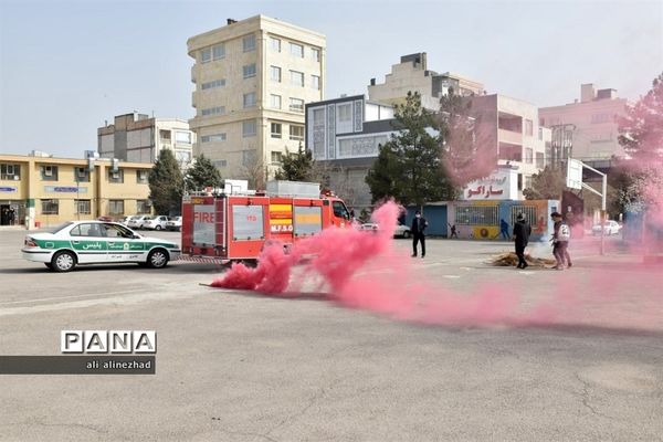 مانور استانی چهارشنبه سوری ناحیه 7مشهد مقدس