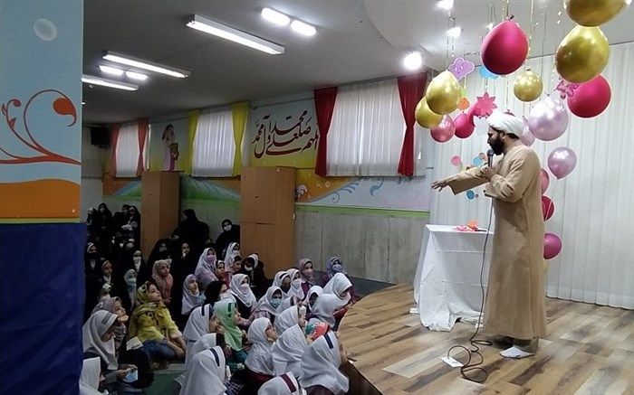برگزاری جشن نیمه شعبان در مدرسه حاج علی محمد فاطمی
