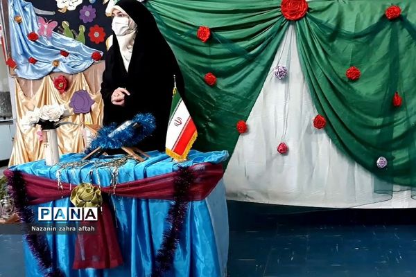 جشن میلاد امام‌زمان(ع) در مدرسه حضرت زهرا(س) رودهن