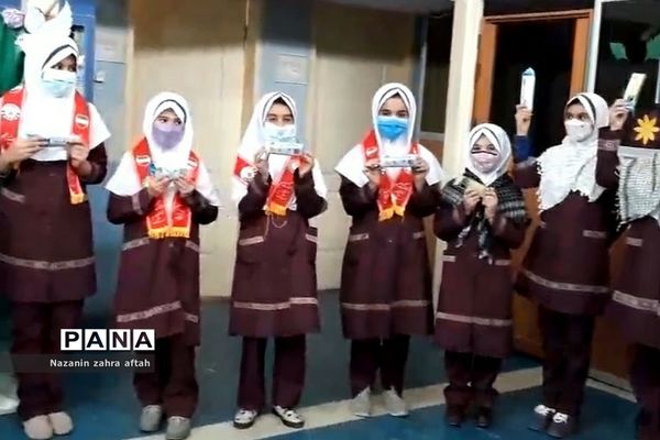 جشن میلاد امام‌زمان(ع) در مدرسه حضرت زهرا(س) رودهن