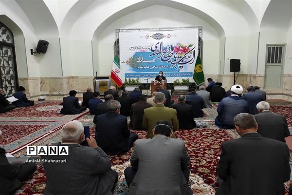 جشن میلاد حضرت مهدی (عج) در زیارتگاه شهید مدرس کاشمر